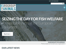 Tablet Screenshot of eurogroupforanimals.org